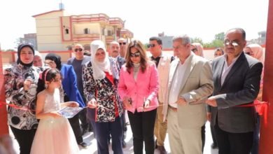 محافظ دمياط تستكمل سلسلة افتتاحات مشروعات العيد القومى للمحافظة