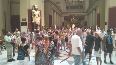 توافد كبير من الزائرين على المواقع الأثرية والمتاحف خلال الأيام الأولي من عيد الأضحي المبارك