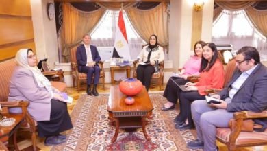 وزيرة التضامن تستقبل الممثل المقيم لبرنامج الأمم المتحدة الإنمائي في مصر