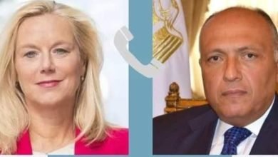 وزير الخارجية يتلقى اتصالاً من كبيرة منسقي الأمم المتحدة للشئون الإنسانية في قطاع غزة