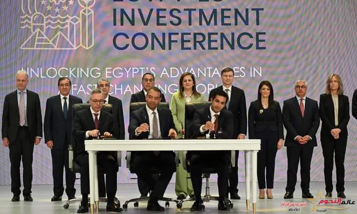 رئيس الوزراء يشهد توقيع اتفاقية لإنتاج الأمونيا الخضراء بدمياط