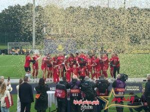رايت تو دريم تواصل التألق عالميا.. إف سي نورشيلاند يتوج بلقبي دوري و كأس كرة القدم النسائية بالدنمارك
