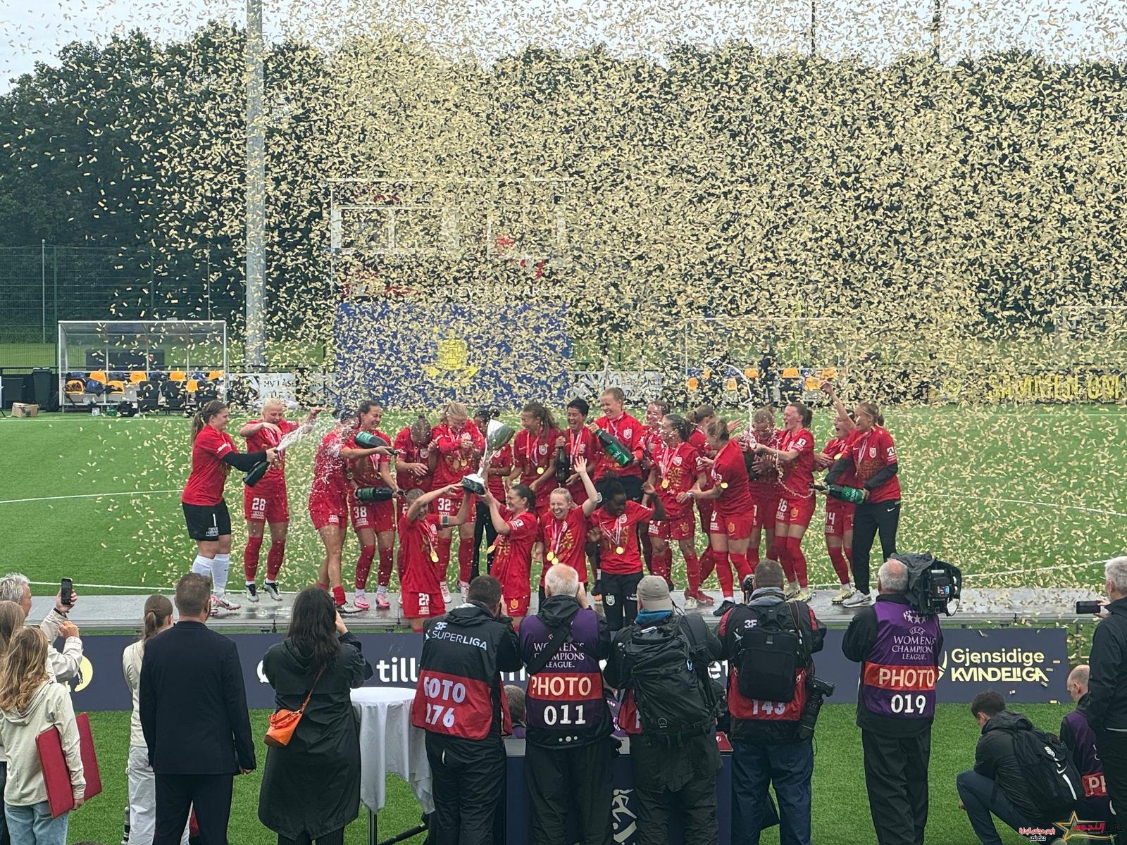 رايت تو دريم تواصل التألق عالميا.. إف سي نورشيلاند يتوج بلقبي دوري و كأس كرة القدم النسائية بالدنمارك