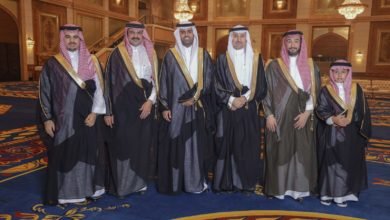 في ليله من ليالي الفرح عبدالآله العبيكان يحتفل بزفاف إبنته " ريم" على الأستاذ خالد الحميضي