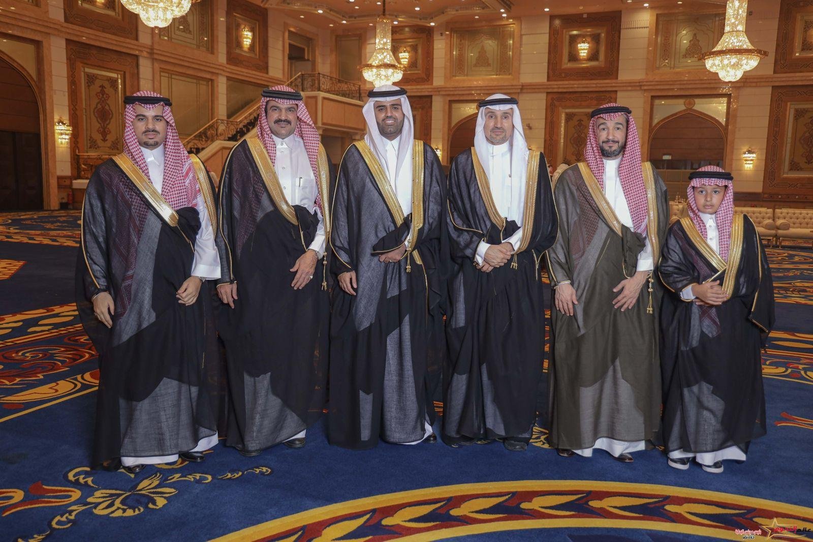 في ليله من ليالي الفرح عبدالآله العبيكان يحتفل بزفاف إبنته " ريم" على الأستاذ خالد الحميضي