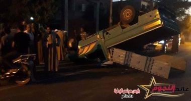 مصرع 3 أشخاص وإصابة 4 أخرين في إنقلاب ميكروباص بالقليوبية 2 مصرع 3 أشخاص وإصابة 4 أخرين في إنقلاب ميكروباص بالقليوبية