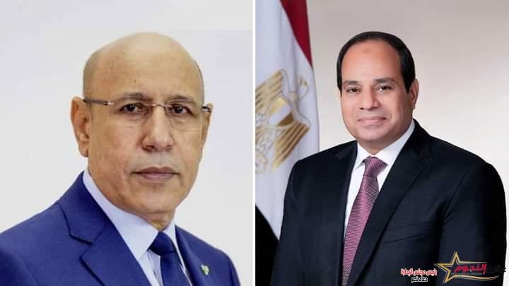 الرئيس السيسي يهنئ الغزواني بمناسبة إعادة انتخابه رئيساً لموريتانيا الشقيقة 2 الرئيس السيسي يهنئ الغزواني بمناسبة إعادة انتخابه رئيساً لموريتانيا الشقيقة