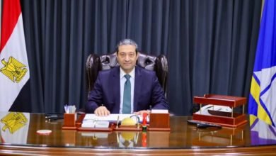 محافظ دمياط يصل إلى المحافظة بعد أدائه اليمين الدستورية أمام رئيس الجمهورية