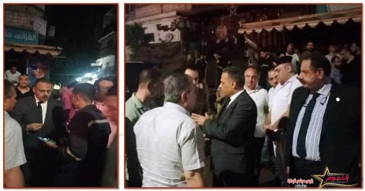 محافظ الشرقية يشرف على أعمال إصلاح خط مياه الشرب الرئيسي بمنطقة حي الزهور بمدينة الزقازيق 