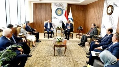 وزير البترول يستقبل وفداً رفيع المستوى من المسئولين بشركة إينى الإيطالية