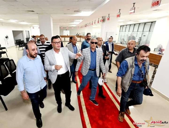 وزير الإسكان يفتتح المركز التكنولوجى لخدمة المواطنين بجهاز مدينة المنصورة الجديدة