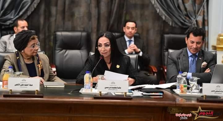 وزيرة التضامن الاجتماعي تشارك في اجتماع اللجنة الخاصة بمناقشة برنامج الحكومة بمجلس النواب