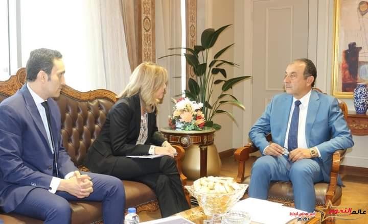 وزير قطاع الأعمال العام يبحث مع سفيرة النرويج بالقاهرة تعزيز التعاون وفرص الاستثمار
