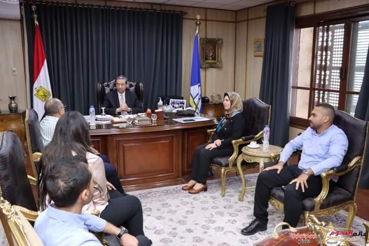 محافظ دمياط يتابع مستجدات الموقف التنفيذى لمشروعات المبادرة الرئاسية "حياة كريمة" بمركز كفر سعد 2 محافظ دمياط يتابع مستجدات الموقف التنفيذى لمشروعات المبادرة الرئاسية "حياة كريمة" بمركز كفر سعد