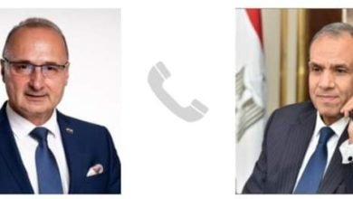 وزير الخارجية والهجرة وشئون المصريين بالخارج يتلقى اتصالاً هاتفياً من نظيره الكرواتي