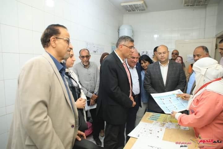 محافظ الجيزة يتفقد الوحدة الصحية بأبو رواش بكرداسة للاطمئنان على الخدمات الصحية المقدمة للمواطنين