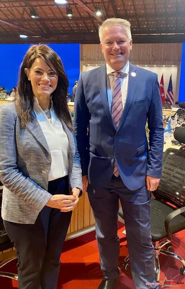 المشاط تبحث تطورات تنفيذ البرنامج القُطري مع الأمين العام لمنظمة التعاون الاقتصادي والتنمية OECD