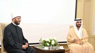 وزير الأوقاف يلتقي رئيس الهيئة العامة للشؤون الإسلامية والأوقاف والزكاة بدولة الإمارات العربية المتحدة