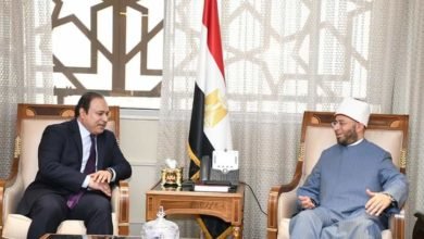 وزير الأوقاف يستقبل الأمين العام لمركز الملك عبد الله العالمي للحوار بين أتباع الأديان والثقافات «كايسيد»
