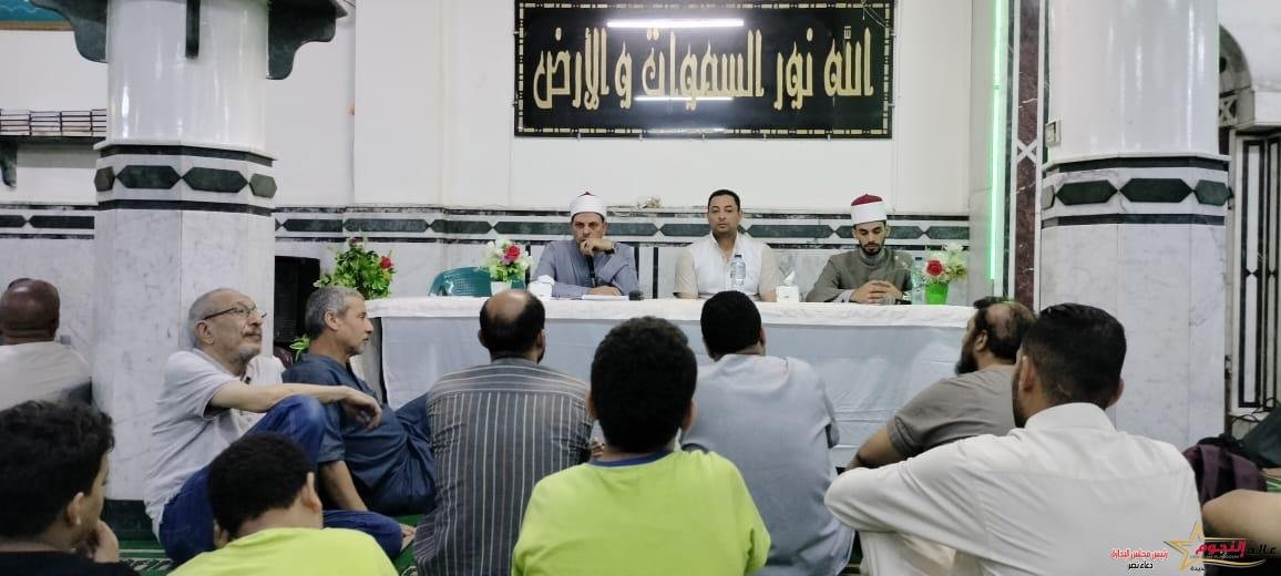 مدير الدعوة بأوقاف الإسكندرية.. يشهد ندوة بعنوان الدروس المستفادة من الهجرة النبوية بمسجد الصداقة 