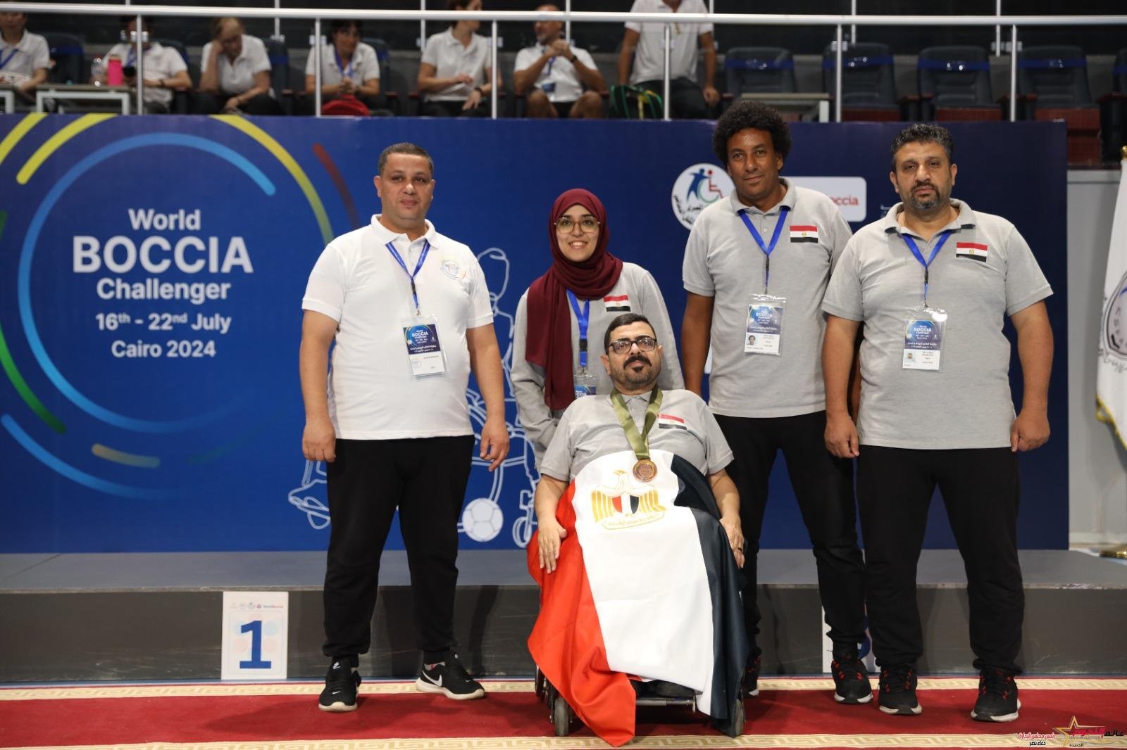 مصر تحصد 4 ميداليات في بطولة العالم للبوتشيا 2 مصر تحصد 4 ميداليات في بطولة العالم للبوتشيا
