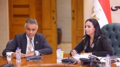 وزيرة التضامن الاجتماعي تلتقي أعضاء من مجلسي النواب والشيوخ