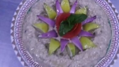 طريقة تحضير بابا غنوج من مطبخ عالم النجوم