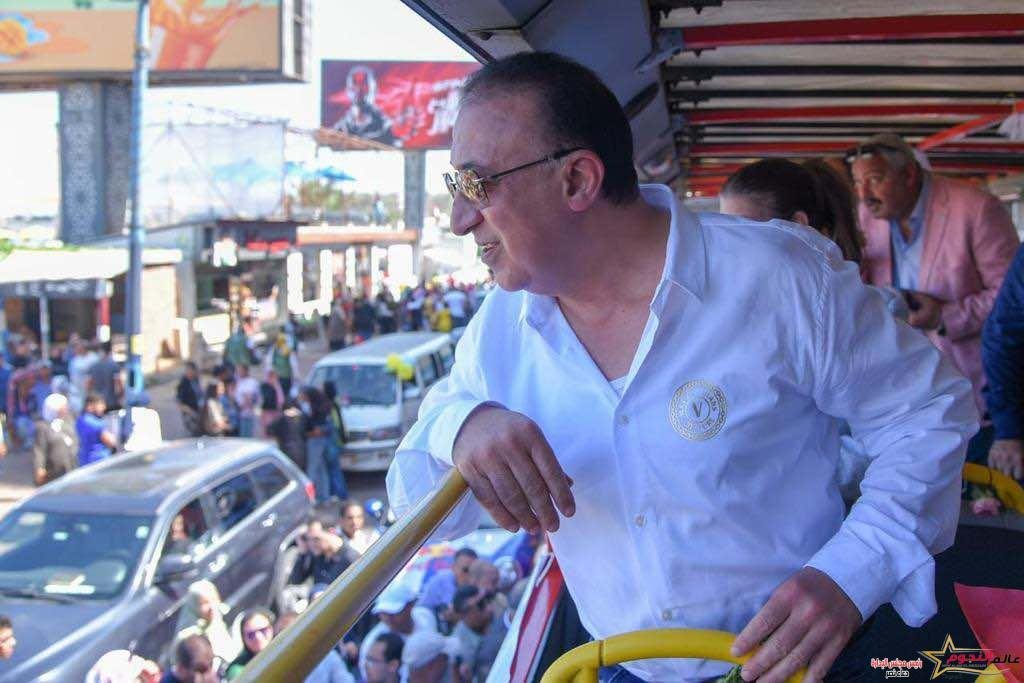 رسالة شكر لسيادة اللواء محمد الشريف صاحب رحلة الإنجازات علي أرض الإسكندرية