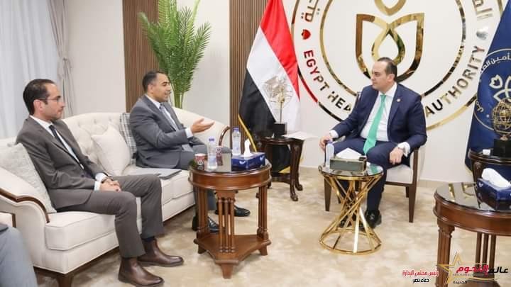 السبكي يلتقي مع رئيس سيمنس هيلث لمناقشة آليات تفعيل البروتوكول وتطوير حلول مبتكرة في قطاع الرعاية الصحية