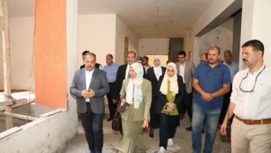 محافظ الشرقية يتفقد أعمال إنشاء مبنى رئاسة مجلس مدينة كفر صقر ومجمع خدمات المدينة 