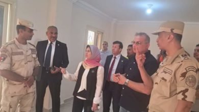 نائب محافظ دمياط ورئيس صندوق التنمية الحضرية يتفقدان مشروع تطوير عواصم المدن برأس البر