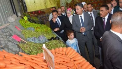 وزير التموين والتجارة الداخلية يوجه القابضة للصناعات الغذائية بتخصيص أماكن بالمجمعات الاستهلاكية لطرح الخضروات والفاكهة بأسعار مخفضة 