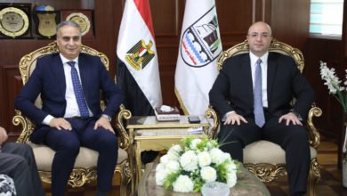 رئيس جهاز حماية المستهلك يلتقي بمحافظ بني سويف بديوان عام المحافظة