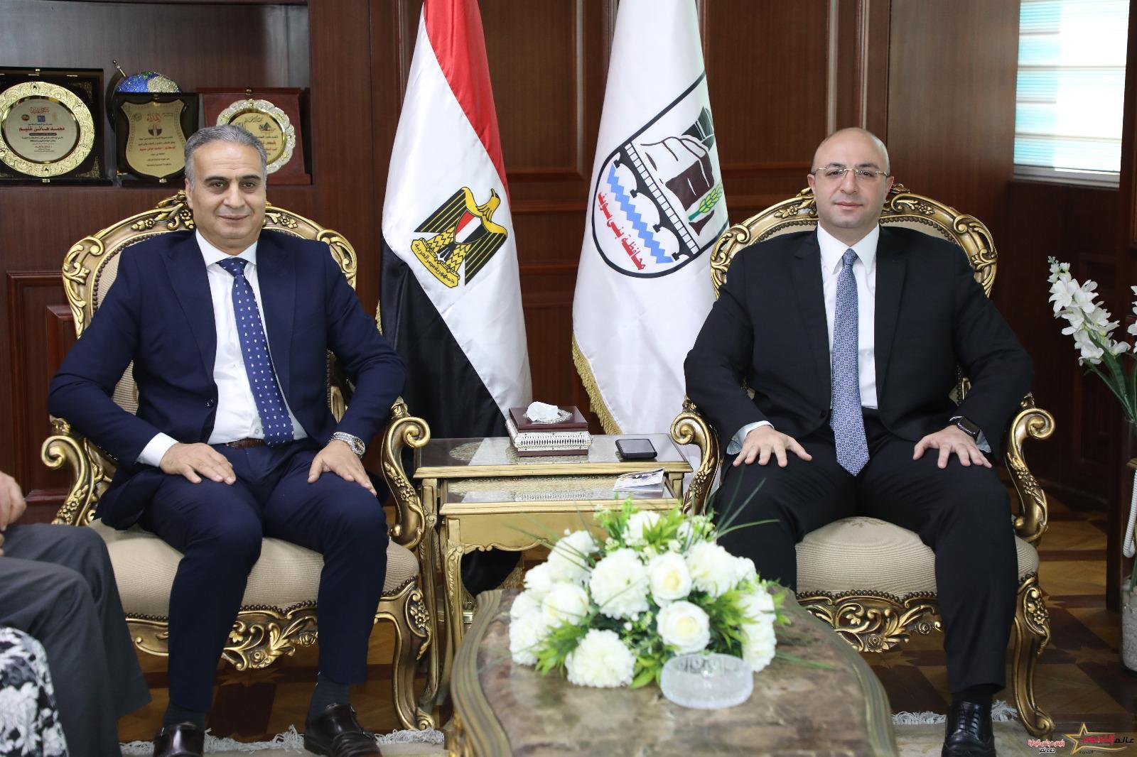 رئيس جهاز حماية المستهلك يلتقي بمحافظ بني سويف بديوان عام المحافظة 2 رئيس جهاز حماية المستهلك يلتقي بمحافظ بني سويف بديوان عام المحافظة