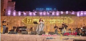 بستنى الحفلة من السنة للسنة... نسمة محجوب من مهرجان القلعة