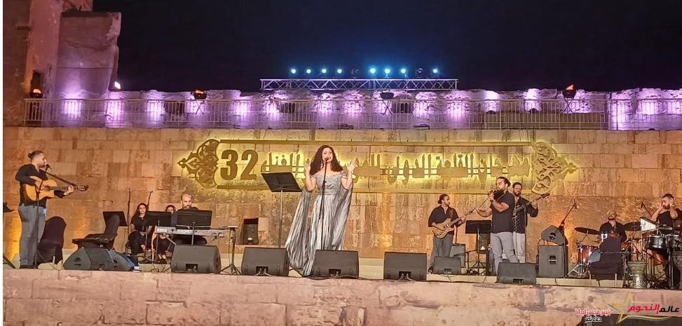 بستنى الحفلة من السنة للسنة... نسمة محجوب من مهرجان القلعة