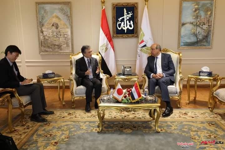 وزير الطيران المدني يستقبل السفير اليابانى ومسئولي هيئة التعاون الدولي اليابانية (JICA