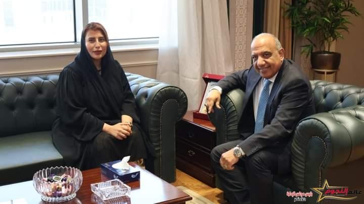 وزير الكهرباء والطاقة المتجددة يستقبل سفيرة الامارات بالقاهرة لبحث سبل دعم وتعزيز التعاون والشراكة والاستثمار