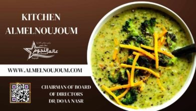 طريقة تحضير شوربة البروكلي بالكريمة من مطبخ عالم النجوم