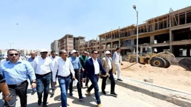 وزير الإسكان بتاع تنفيذ الوحدات السكنية للموظفين المنتقلين للعاصمة الإدارية بمنطقة "زهرة العاصمة" بمدينة بدر