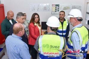 وزيرة التنمية المحلية تتفقد مع محافظ الإسكندرية عددًا من المشروعات التنموية بالمحافظة