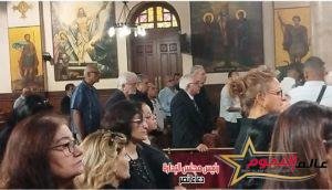 تشييع جثمان السيناريست عاطف بشاي من كنيسة كليوباترا بمصر الجديدة