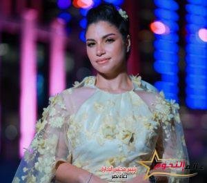 نسمة محجوب تبدع بحفل غنائي في افتتاح معرض مصر للطيران والفضاء بالعلمين