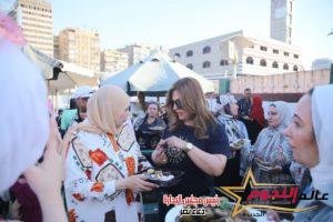 دعاء نصر تشارك بمهرجان نادي الزمالك لدعم أصحاب المشاريع الصغيرة للطهاة