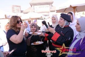 دعاء نصر تشارك بمهرجان نادي الزمالك لدعم أصحاب المشاريع الصغيرة للطهاة