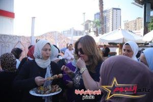 دعاء نصر تشارك بمهرجان نادي الزمالك لدعم أصحاب المشاريع الصغيرة للطهاة