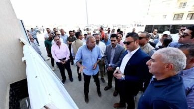 وزير الإسكان يتفقد سير العمل بوحدات المبادرة الرئاسية "سكن لكل المصريين"