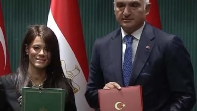 المشاط توقع مع الجانب التركي مُذكرة تفاهم للتعاون في مجال تبادل الخبرات