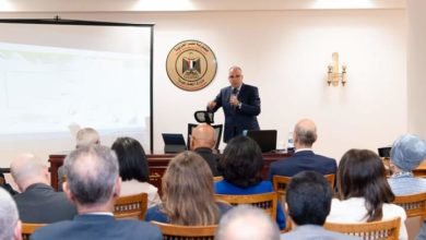 الدكتور سويلم يلتقى عددا من السادة السفراء المنقولين حديثا لرئاسة البعثات الدبلوماسية المصرية فى الخارج