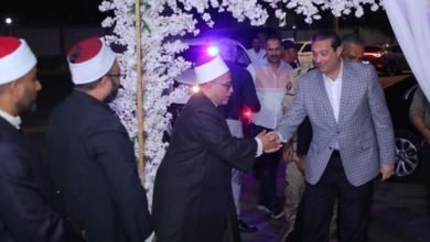 محافظ دمياط يشهد احتفال الأوقاف بالمولد النبوي الشريف بمسجد الدعوة بدمياط الجديدة